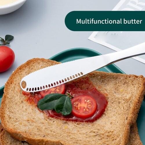 Stainless Steel Butter Knife Butter Knife Shredded Cheese Jam Spread Butter Bread Cheese Knife Baking Household