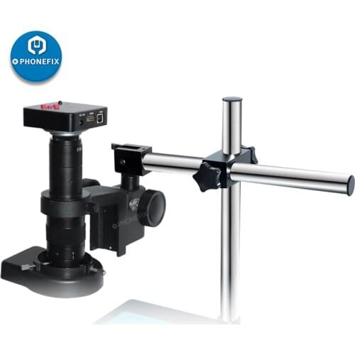 Diameter 25mm Microscope Stand 360 degree rotation Adjustable Metal Arm Support for Stereo Industry Microscope Stand Bar Parts