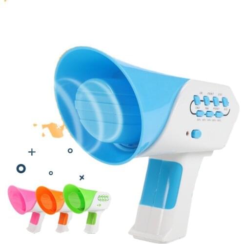 Hand Held Mini Voice Changer Megaphone Speaker Funnys Tricky Toy for Kids Party Favor NSV