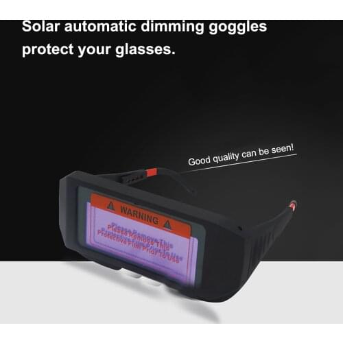 Auto Darkening Welding Glasses Automatic Photoelectric Argon Arc Welding Helmet Anti-ultraviolet Protective Mask Welder Goggles