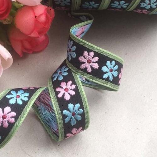 70Meters Lace Bands Nylon Colorful Non-Elastic Band Wedding Waistband Tape Clothing Accessories Bulk