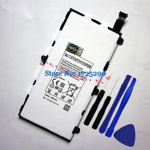 New High quality 4000mah T4000E Battery Batterie Bateria For Samsung Galaxy Tab3 7.0 T210 T211 T215 P3200 LT02 +Tools