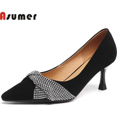 Asumer Suede Pumps