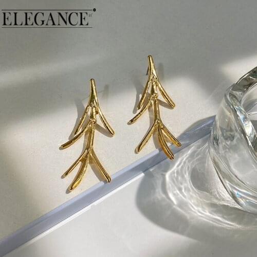 Elegance Trendy Metal Geometry Mens Drop Earrings Unique Design Hanging Earring Accessories Suitable for Women and Girls Gift