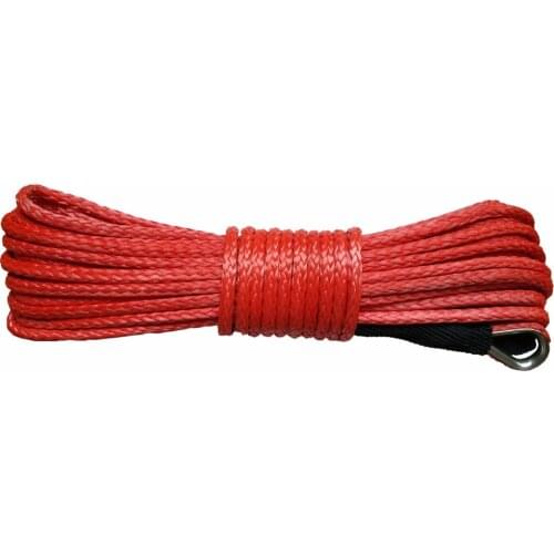 Hot Sale winch rope 5mm x 15m synthetic uhmwpe rope with sheath car accessories
