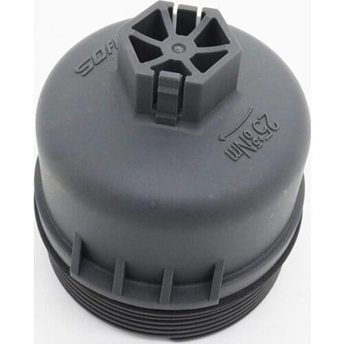 Oil Filter Cover for Peugeot 206 207 301 307 308 408 for Citroen Elysee C4L C3-XR C2 Oil Cleaner Plastic Cap Assy