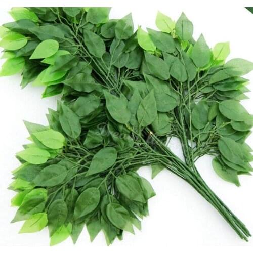 Christmas decorations for home .Banyan leaves artificial leaves artificial plants decoration leaves