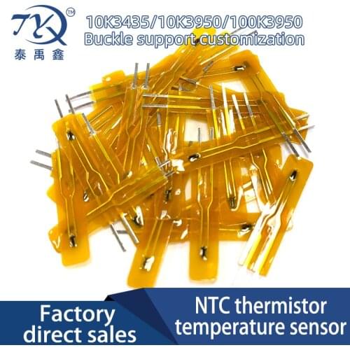 NTC MF55 10K 50K 100K 1% Ohm R Thermistor Sensor B:3435 3380 3950 Thermal Resistor Resister Thin Film Resistors