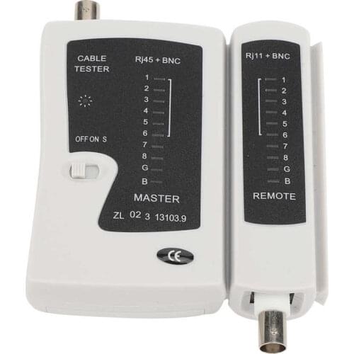 YG468B Professional RJ45+BNC Cable Tester Fast Accurate Testing Network Phone Wire Test Tool Wire