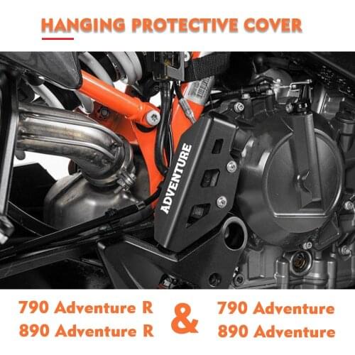 For 890 Adventure R 790 Adventure R 2018-2021 Motorcycle Rear Brake Cylinder Guard Rear Brake Guard