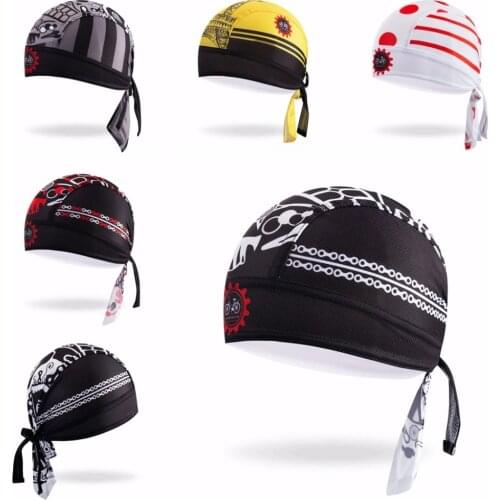 Bike Hats Cycling Helmet Cap Women Men Bicycle bandana pirates scarf Mountain road MTB scarf Team Headband Headwear 2018