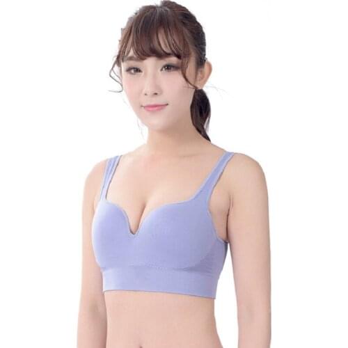 New fashion shockproof 3D fitness wireless push up bra for women underwear brassiere modis bralette lingerie lady