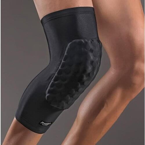 1Pc Knee Brace Stress Relief Fitness Running Cycling Knee Support Nylon Protective Sport Knee Support Brace for Outdoor Sports