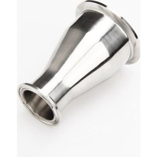 32mm To 19mm Pipe OD 1.5" Tri Clamp Reducer 304 Stainless Steel Sanitary Pipe Fitting Connector For Home Brew Homebrew
