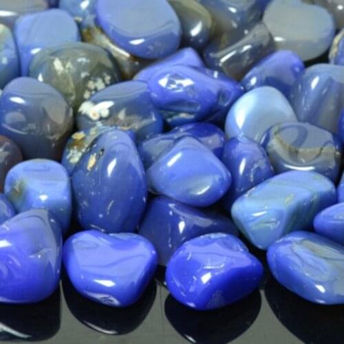 100g Color Paint Natural Agate Rock Stone Tank Accessoreis for Succulent Bonsai Wedding Home Decor PL005