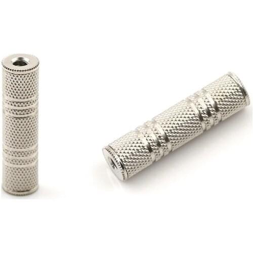 3.5mm Female To Female Audio Adapter Connector Coupler Stereo F/F Extension