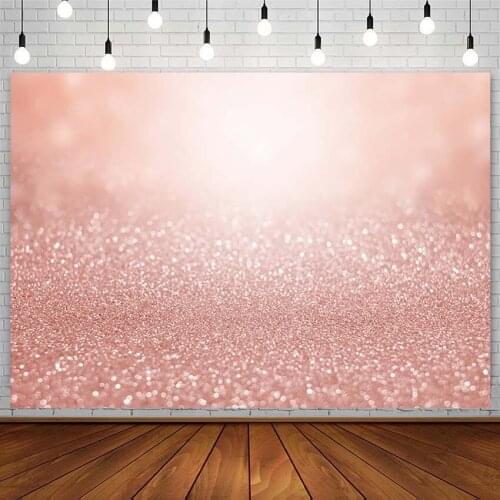 Avezano Photography Background Pink Shiny Polka Dots Solid Color Girl Women Birthday Party Decor Photozone Backdrop Photo Studio