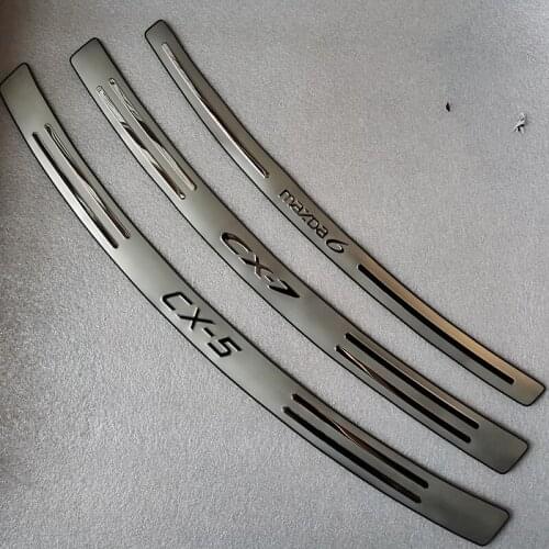 Car Trunk Guard Plate Protector Stickers For Mazda CX-7 Mazda CX-5 Mazda 6 2013-2020