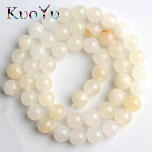 Natural Stone Persian jades Beads Round Loose Spacer Beads For Jewelry Making DIY Bracelets Necklace 15'Strand 4/6/8/10/12mm