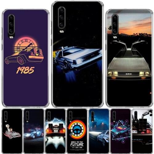 Back To The Future Phone Case For Huawei P40 P30 P20 P10 Mate 10 20 30 Lite Pro P Smart Z 2018 Plus 2019 Cover Shell Coque
