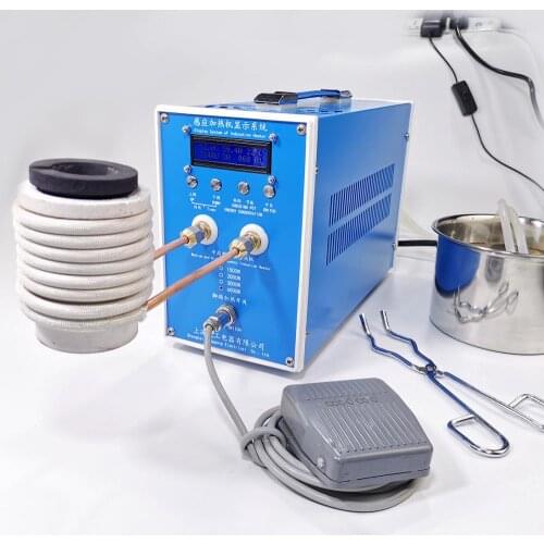 6000W ZVS Induction Heater Induction Heating Machine Metal Smelting Furnace High Frequency Welding Metal Quenching Equipment