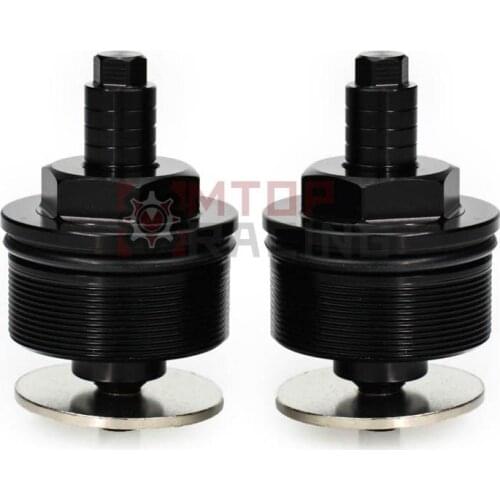 Preload Fork Caps For Kawasaki Zephyr X 2002-2007 41mm Hexagon Adjust Fork Bolts 2002 2003 2004 2005 2006 2007