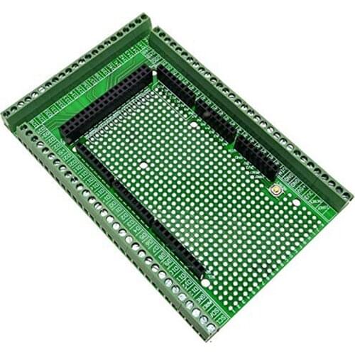 Double-Side PCB Prototype Screw Terminal Block Shield Board Kit for MEGA-2560 Mega 2560 R3 Mega2560 R3