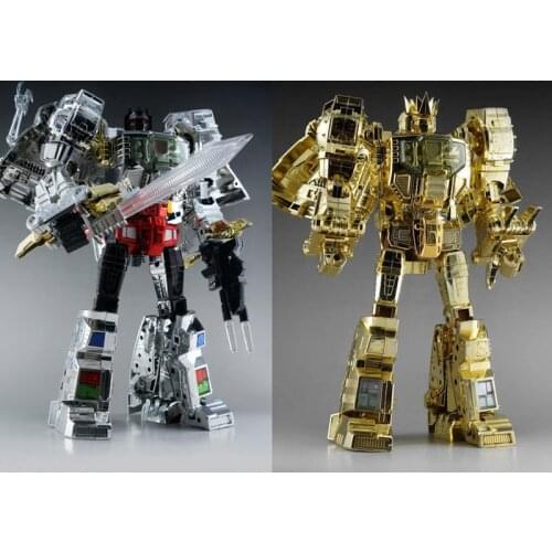 MP08 Grimlock Transformation MP-08 Oversize Electroplated version Action Figure KO Robot Toys