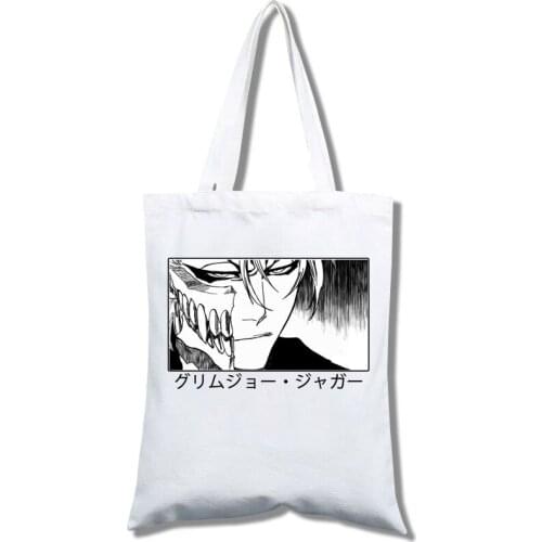 Death Note Bleach-ichigo-reusable shopping bag, shoulder bag, reusable folding bag