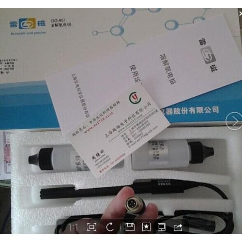 Shanghai Leici DO-957 dissolved oxygen electrode / laboratory JPB-607A supporting oxygen dissolved oxygen electrode