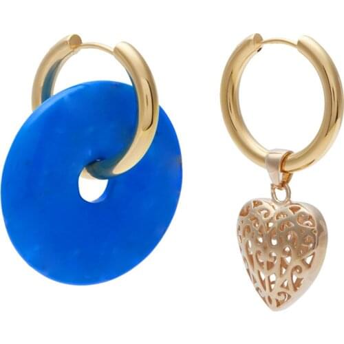 Vintage Ethnic Geometric Earrings for Women 2020 Bohemia Beads Statement heart Drop Dangle Earring Boho Fashion Jewelry Punk