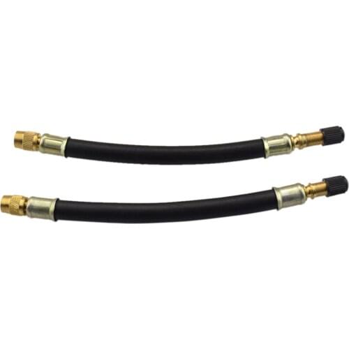 1 Pair Car Truck Motorcycle Brass Tire Valve Stem Extension Extender