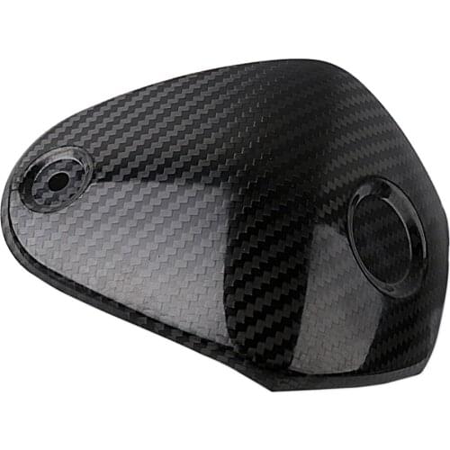 1 Piece Carbon Fiber Handlebar Clamp Seat Cover Fit for Yamaha XMAX 300 XMAX300 2017-18 ATV