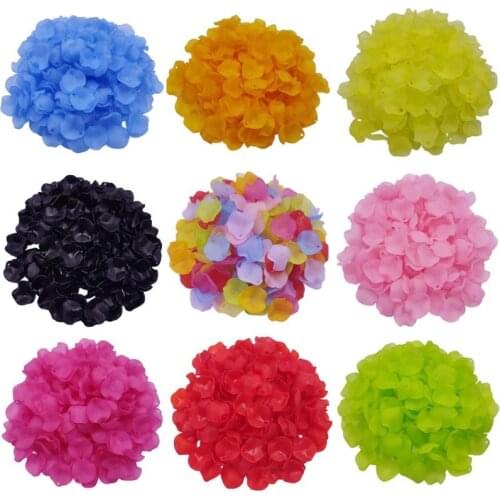 100 Pcs Transparent Petal Handing Craft Acrylic DIY Accessories For Jewelry Making Candy Color Necklace Bracelet Pendant
