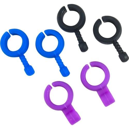 2PCS Silicone Ring Finger Hand Rack Cigarette Holder Waterproof Endlessly Artifact Smoking Accessories for Game Driver Men Gift