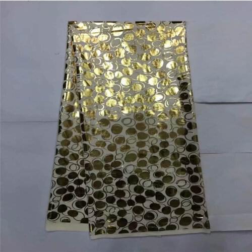 2021 Latest Design High Quality Swiss Cotton Printing Metallic Fabric 5 Yards For Ladies Wedding Dress. LXM33101