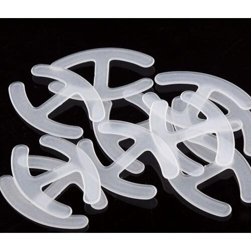 5 PCS/Pack Sexy Women Cleavage Control Bra Clips Strap Adjust Racer Back Strap Converter Concealer Black/Clear Color