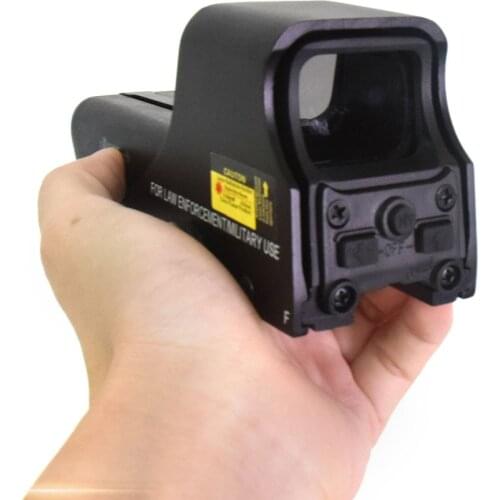 552 HD Red Green Point Tactical Air Gun Mini Holographic Reflection Line Of View Outdoor Hunting Angle Range Adjustable