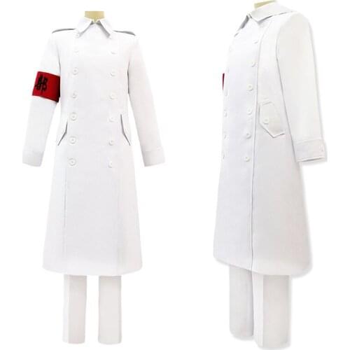 Anime Tokyo Revengers Cosplay Costume White Color Bad Boy Full Set Uniform Unisex Fancy Ball Cosplay Outfits