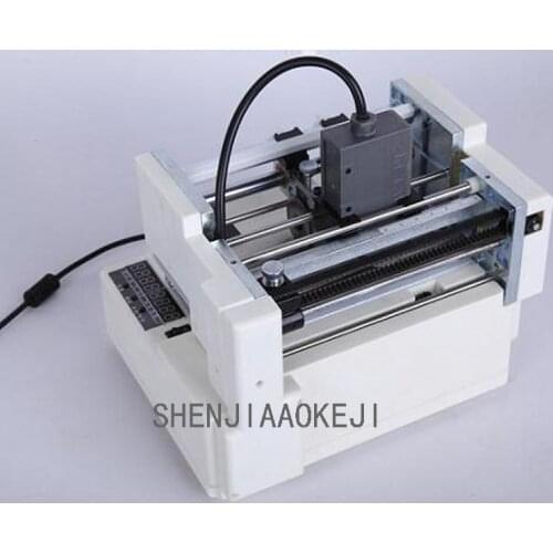 Automatic Small label printing stickers marking machine document feeder positioning Label segmentation machine 220V