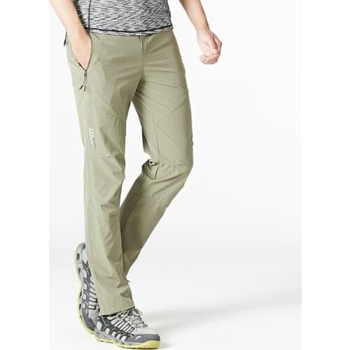 Outdoor Camping Trousers Climbing Trekking Hunting Mountain Pants Quick Dry Waterproof Hiking Pants Men Summer Breathable