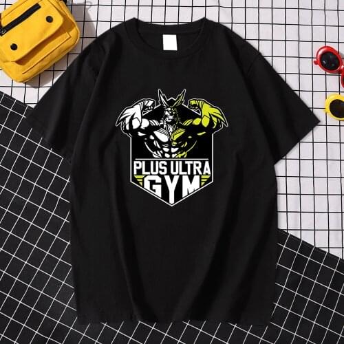 CLOOCL Japanese Anime My Hero Academia Cotton T-Shirt Summer Cool Short Sleeve TShirt Printed Brand T-Shirts Top Men T-shirt