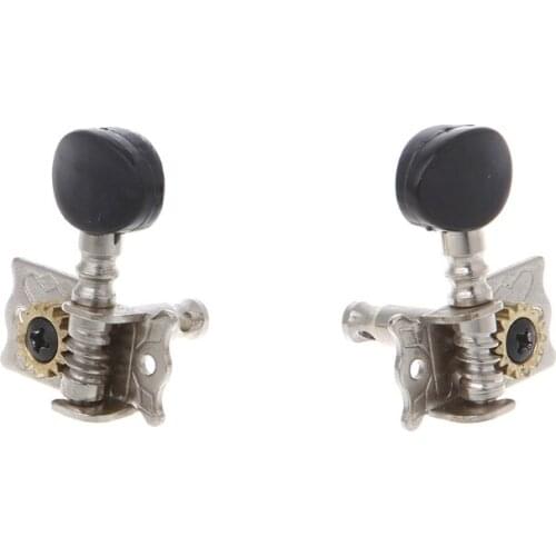 Tuning Pegs Tuners Machine Heads 2R 2L for 4 String Ukulele Guitar Bass Parts U7EF