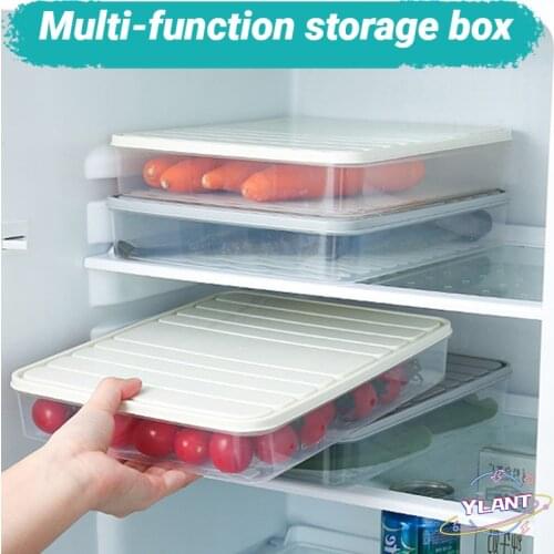 Food Storage Containers Freezer Container Food Storage Flour Freezing Container Leavening Pizza for Cereals Box