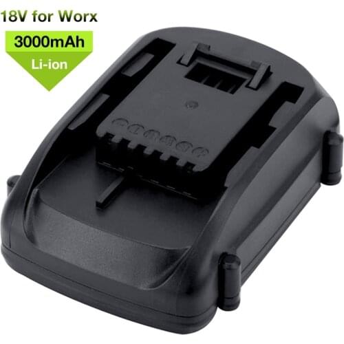 WA3511 WA3512 18V 3.0Ah Lithium Power Tool Rechargeable Battery for Worx WX163 WG151 WG155 WG540 WG890 WX164 WX502 WA3525 WA3520