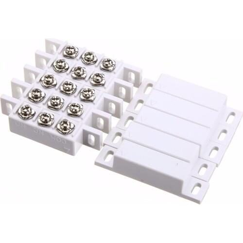 10Pcs 31B Magnetic Reed gap Switch NC NO Combined Door/Window Contact Sensor for Wireless Security Alarm System