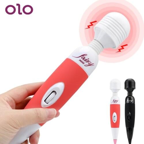 OLO Body Massage Multi-Speed Magic Wand Massager Clit Stimulation Adult Sex Toys for Women Powerful AV Vibrator Sex Products