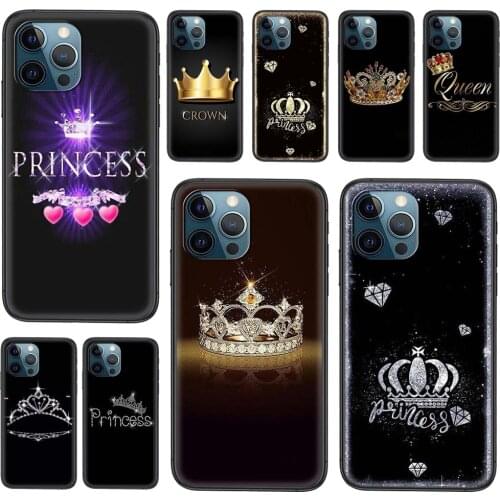 Soft Mobile Phone Case Diamond Crown Printing Upcoming For Xioami Redmi Note 10 Pro 5G 9 9S 9T Max 8 7 6 5 4 Pro Max