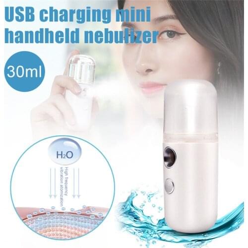 Nano Mist Sprayer Facial Body Nebulizer Steamer Moisturizing Skin Care Mini 30ml Face Spray Beauty Instruments