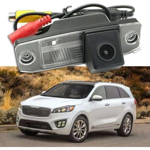 NEW-Special Car Rear View Reverse Backup CCD Camera Rearview Parking for Kia Sorento Sportage Carens Ceed Opirus